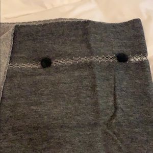 Wool and cashmere scarf (shawl)
